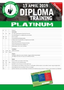 SSV diploma training PLATINUM eisen